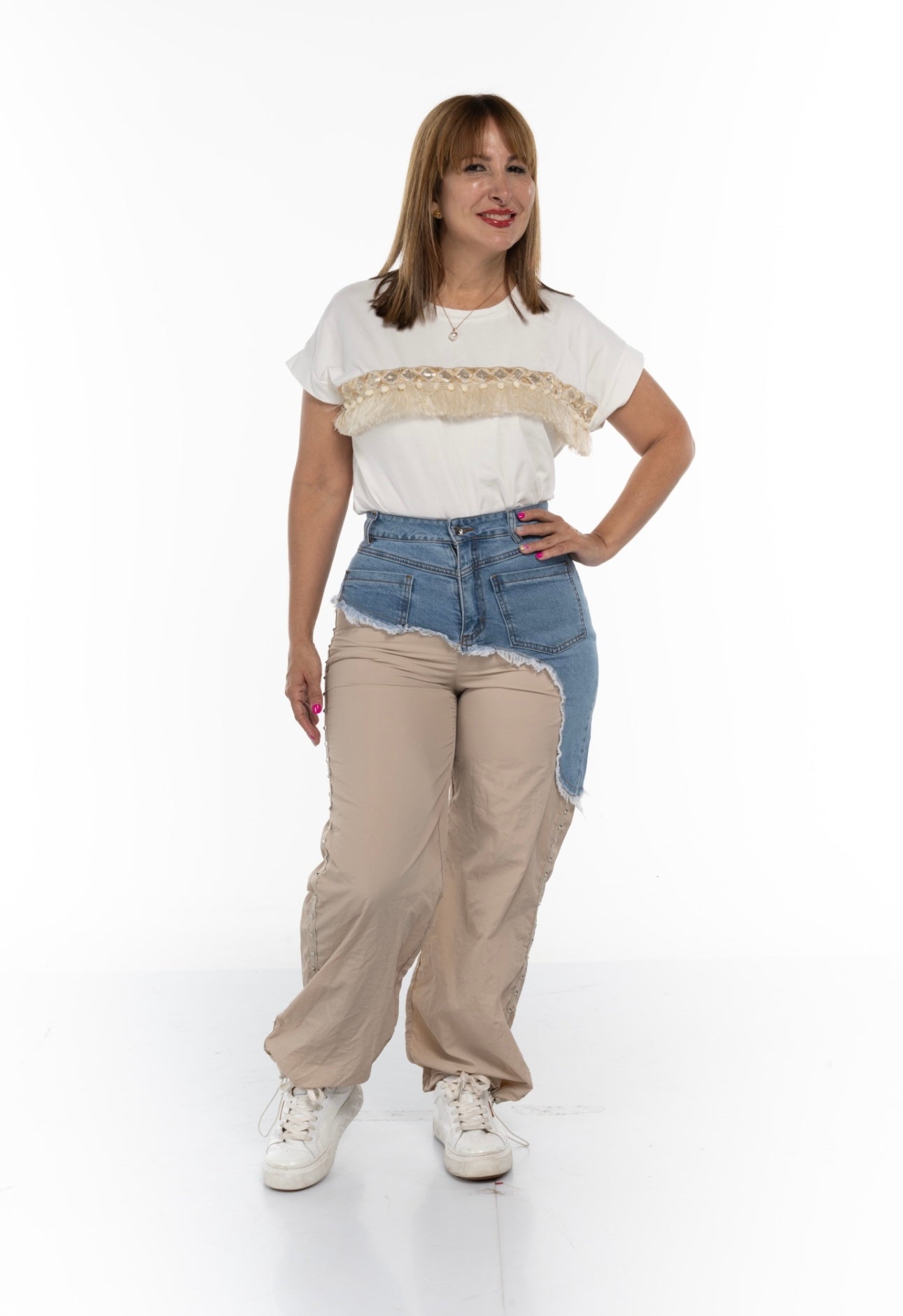 Imola Denim Mix Pantas