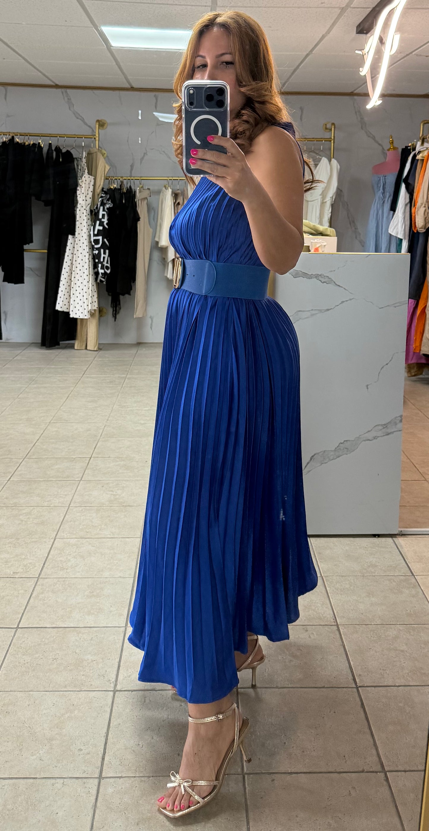 Royal Maxi Dress-Maxi Dress-Azure Boutique