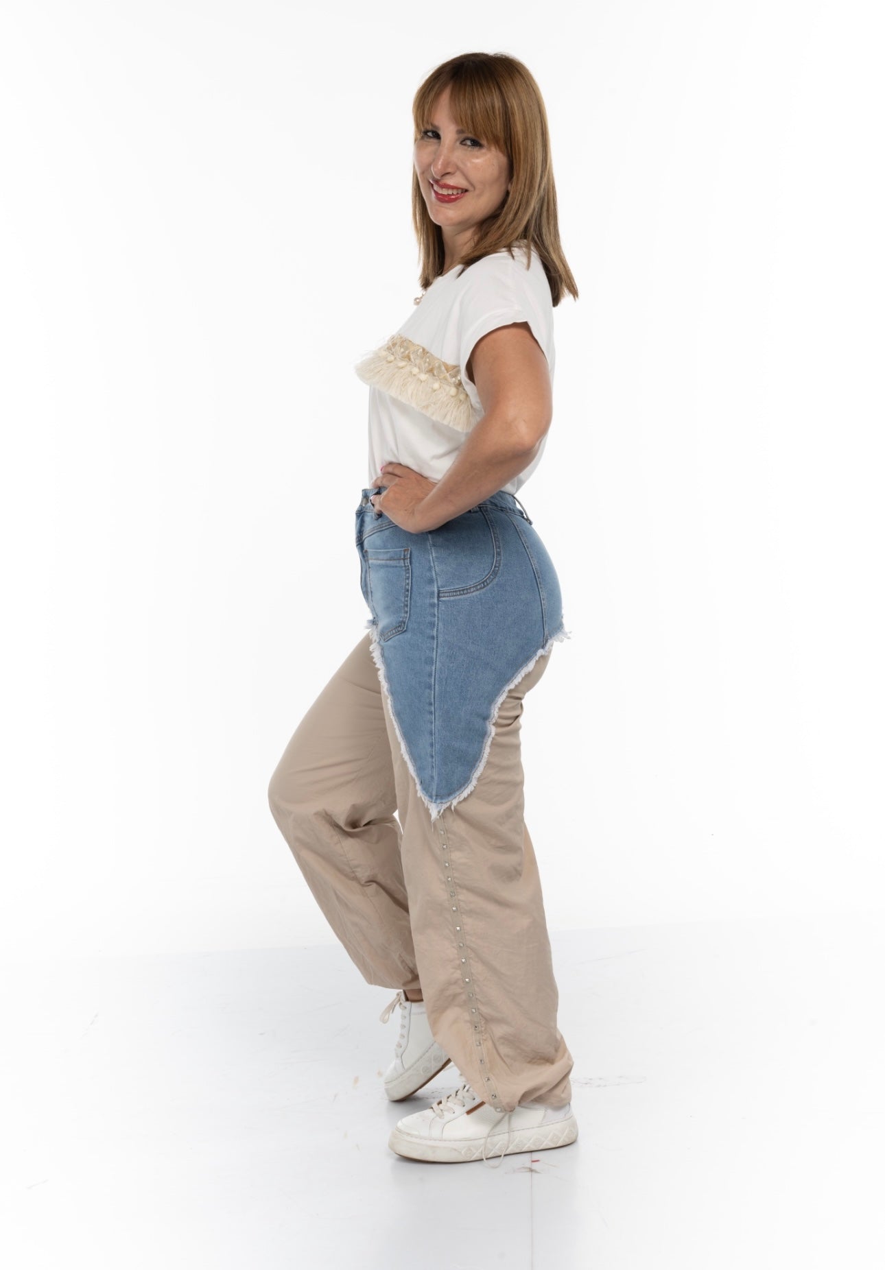 Imola Denim Mix Pantas