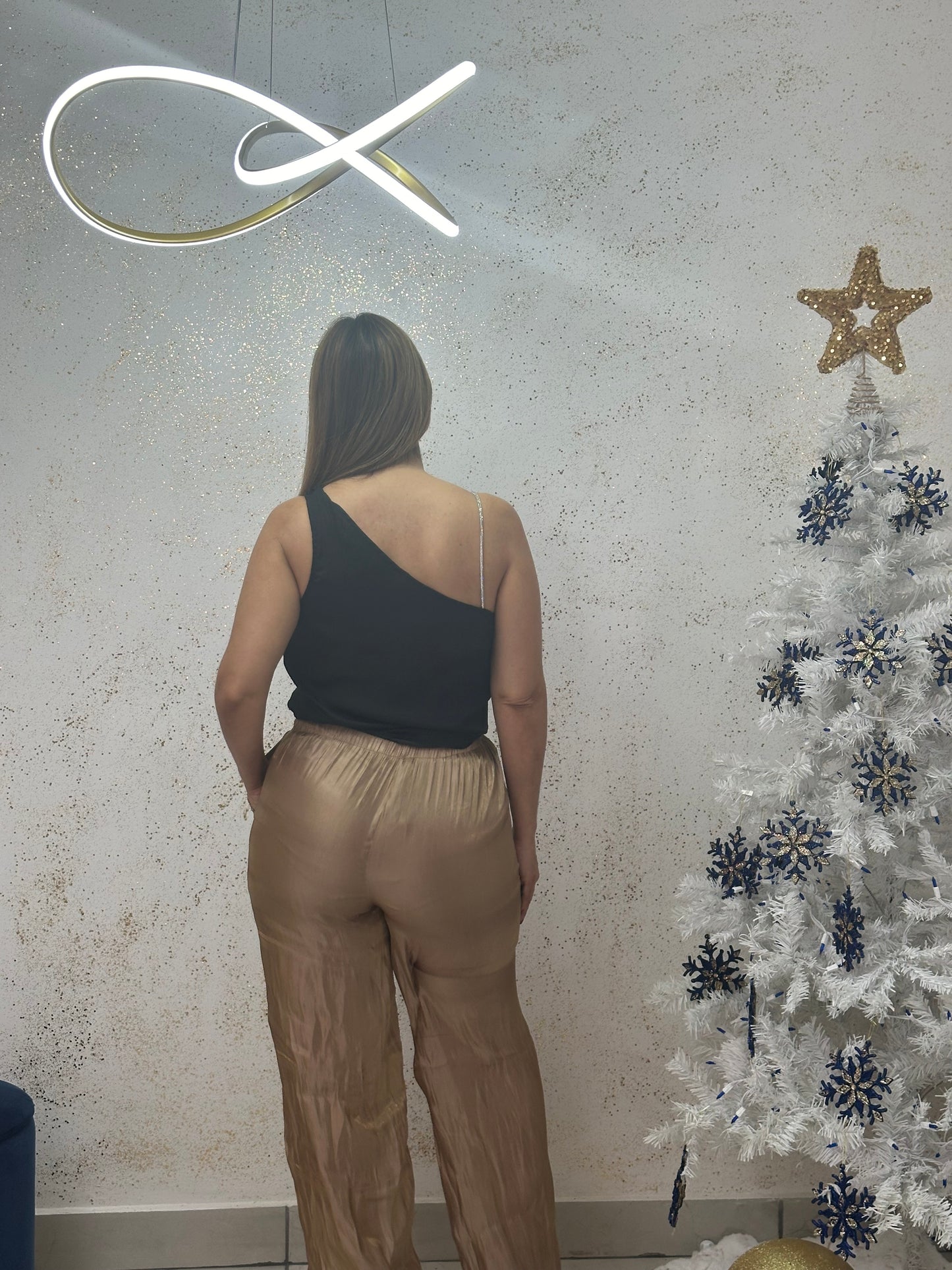 WIDE LEG DRESSY PANTS