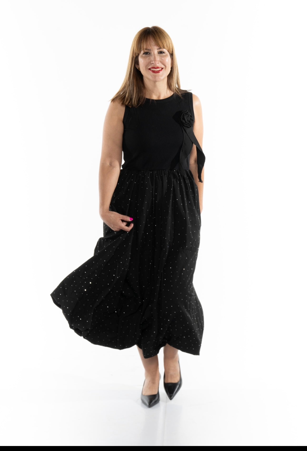 Belle Black Dress