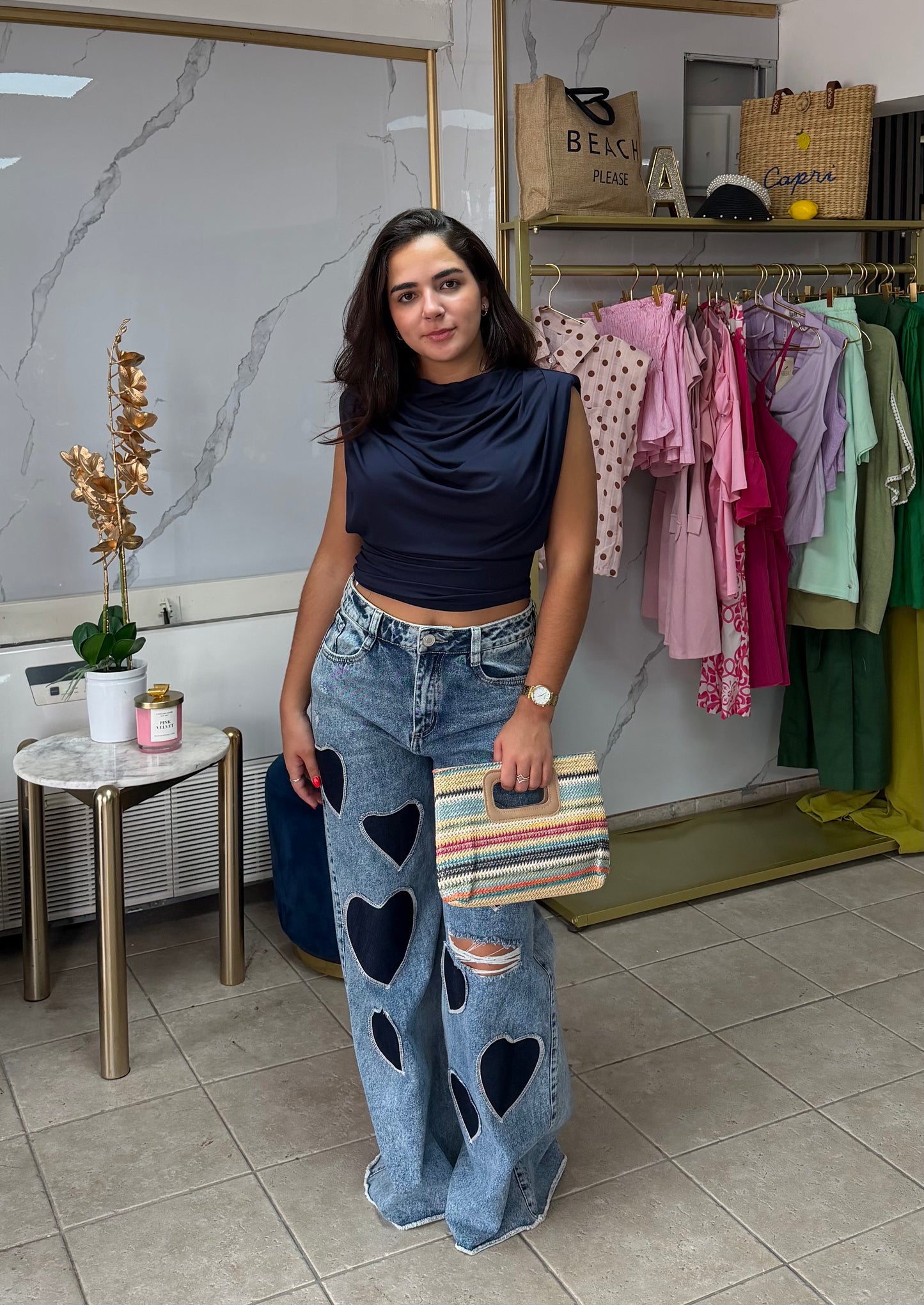Blue Heart’s Jeans-Jeans-Azure Boutique