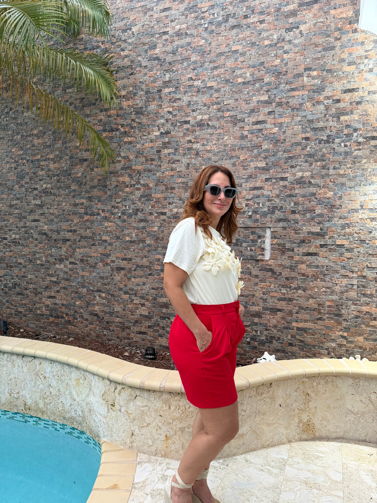 Milano Tailored Bermuda Shorts/Shorts/Azure Boutique