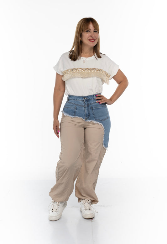Imola Denim Mix Pantas