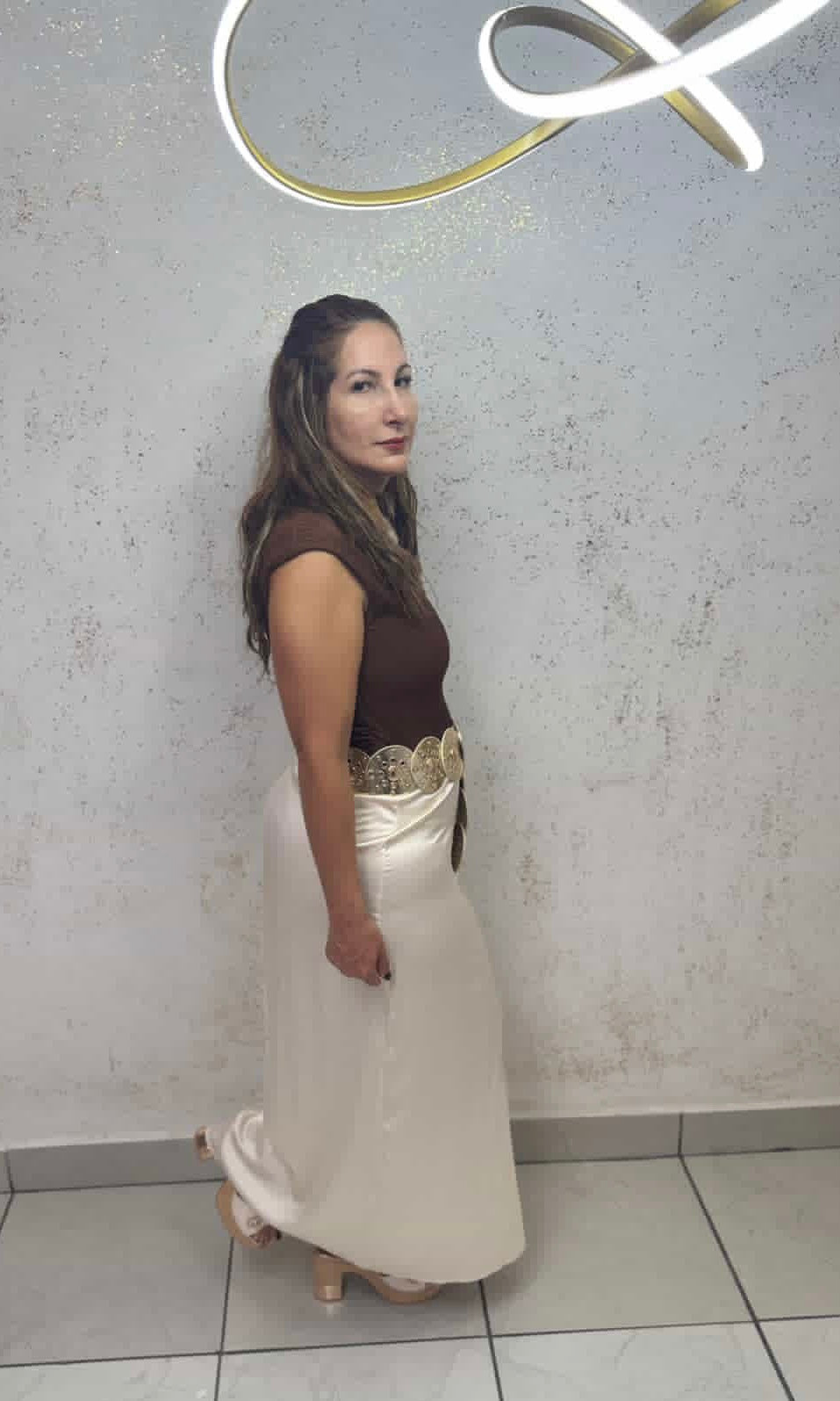 Chic Cocoa Ribbed Top