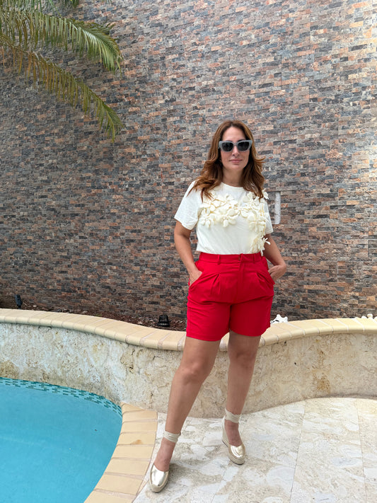 Milano Tailored Bermuda Shorts/Shorts/Azure Boutique