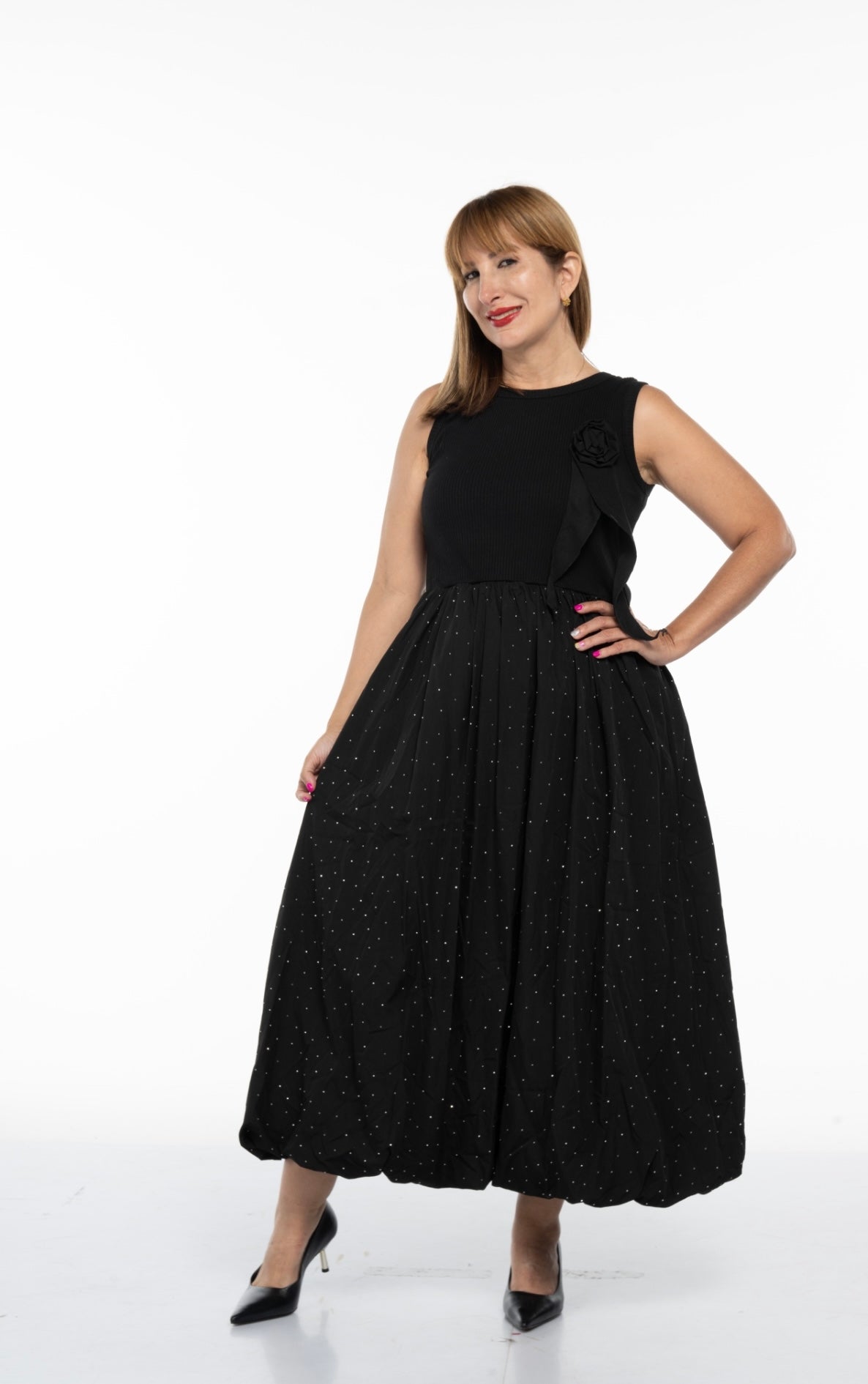 Belle Black Dress