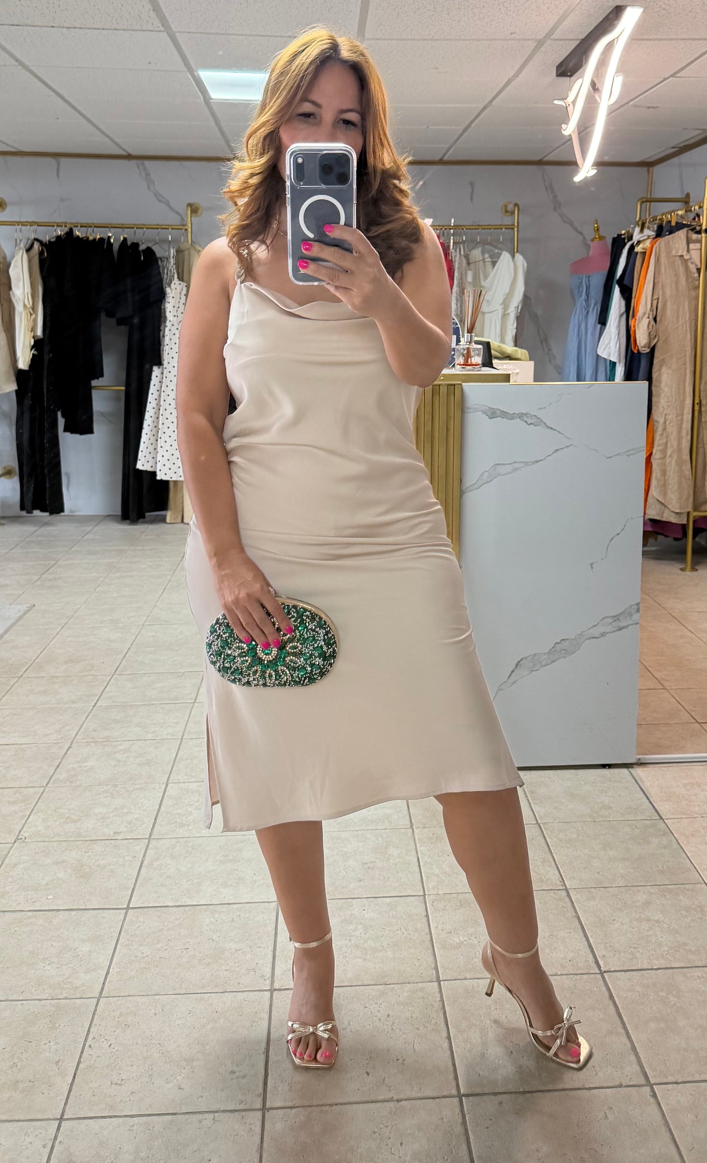Monroe Classic Cocktail Dress-Cocktail Dress-Azure Boutique