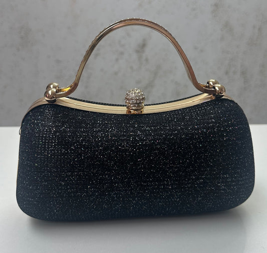 Glitter Black Bag