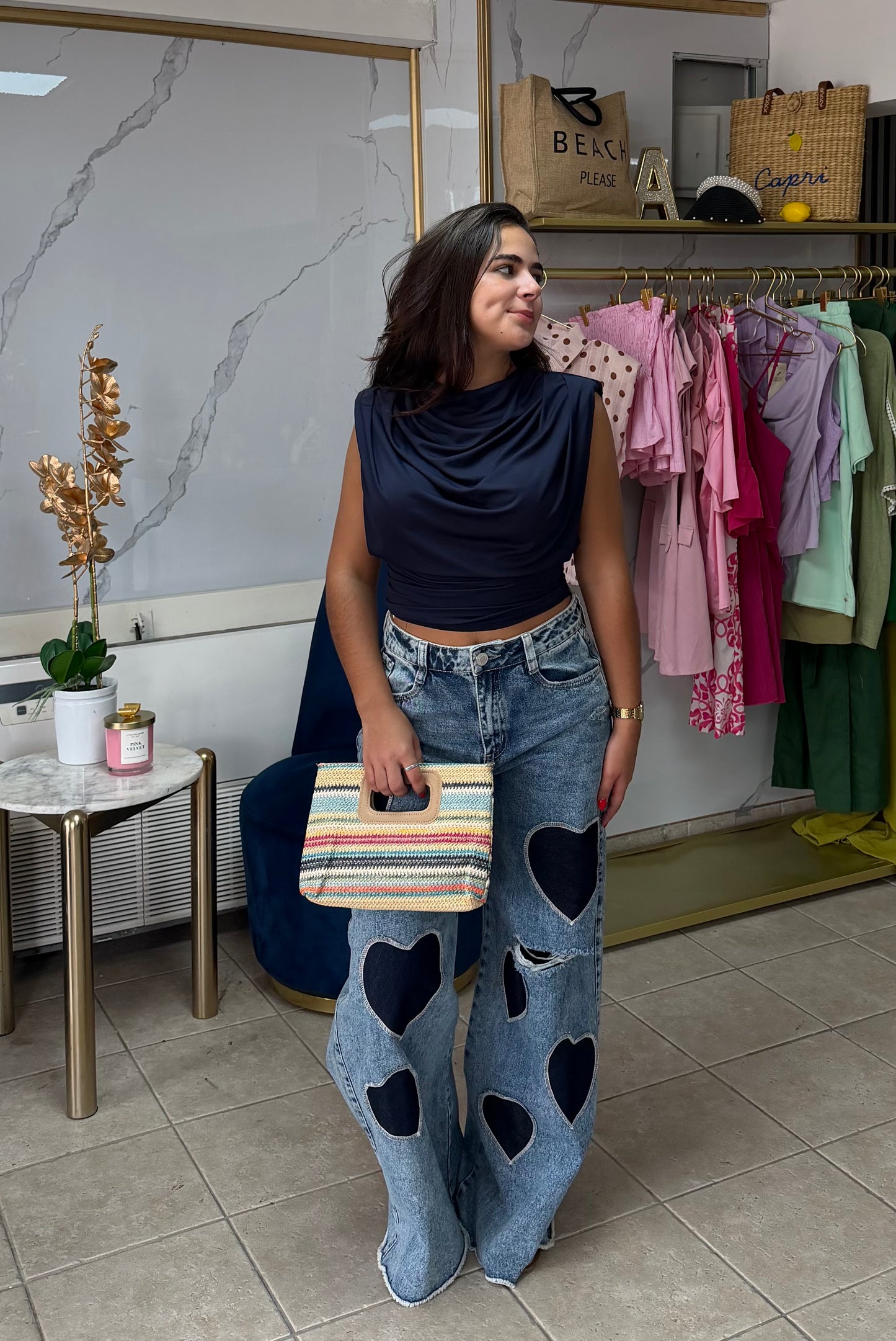 Blue Heart’s Jeans-Jeans-Azure Boutique