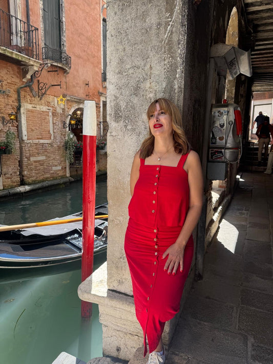 Venice Top & Skirt Set