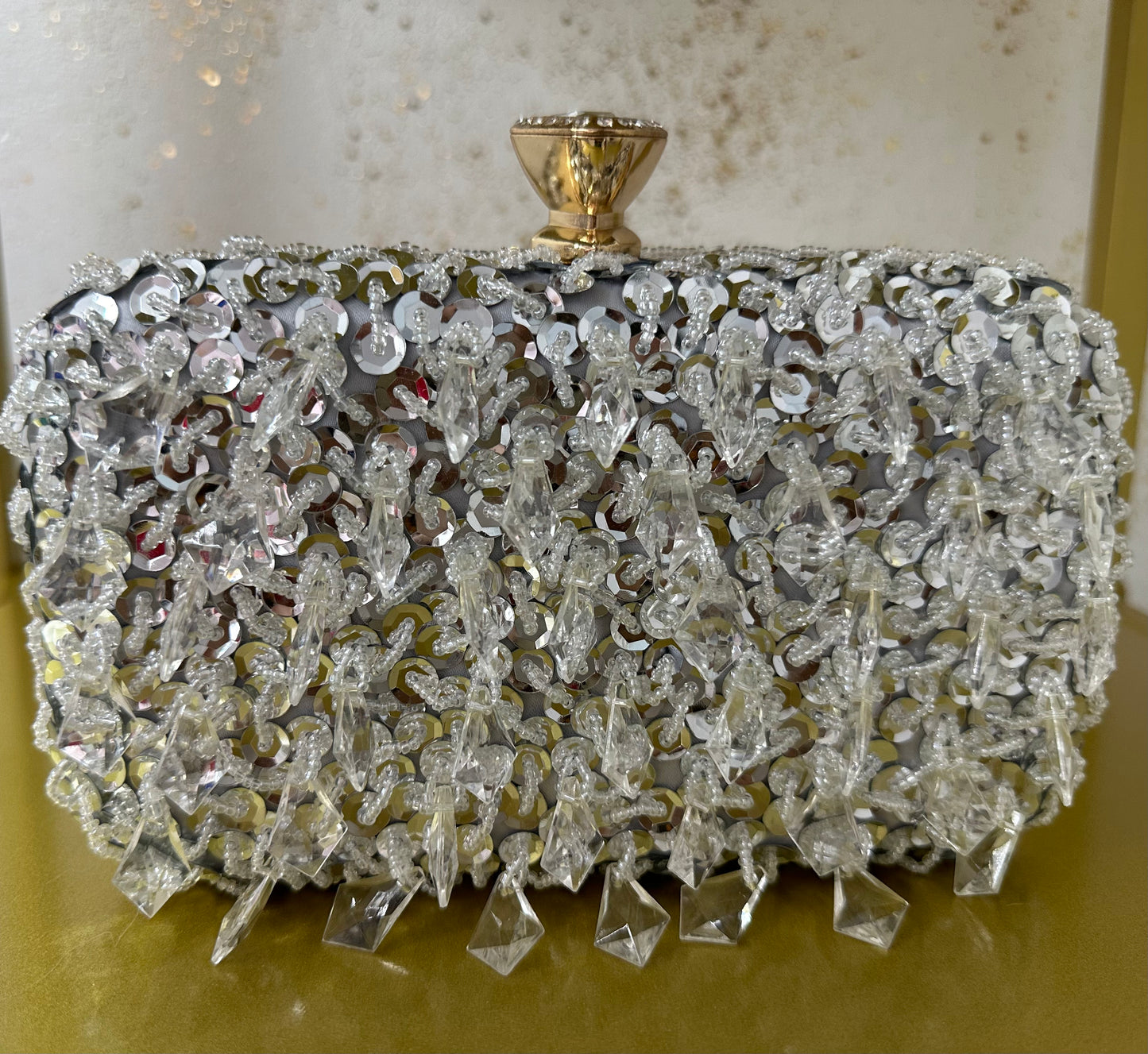 Silver Clutch