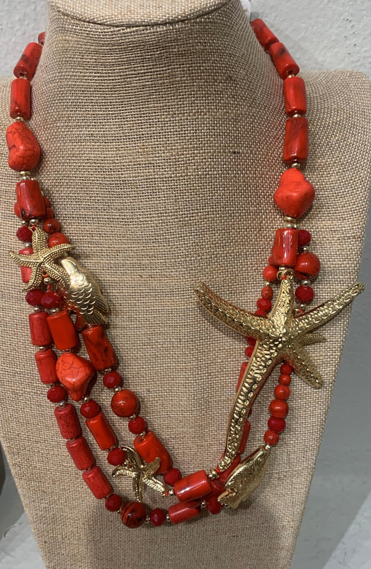 Red Seas Necklace