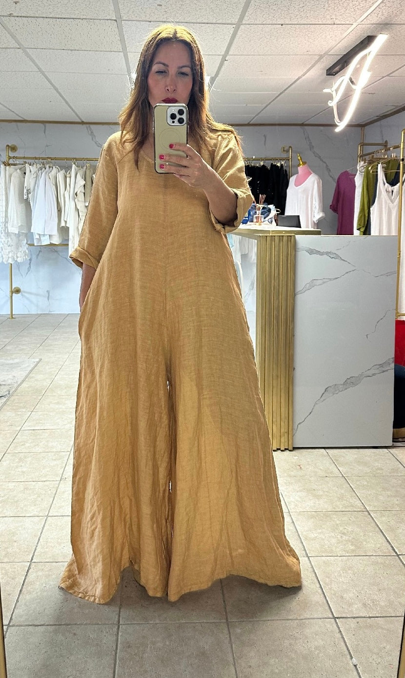 Capri Jumpsuit/jumpsuit/azure boutique