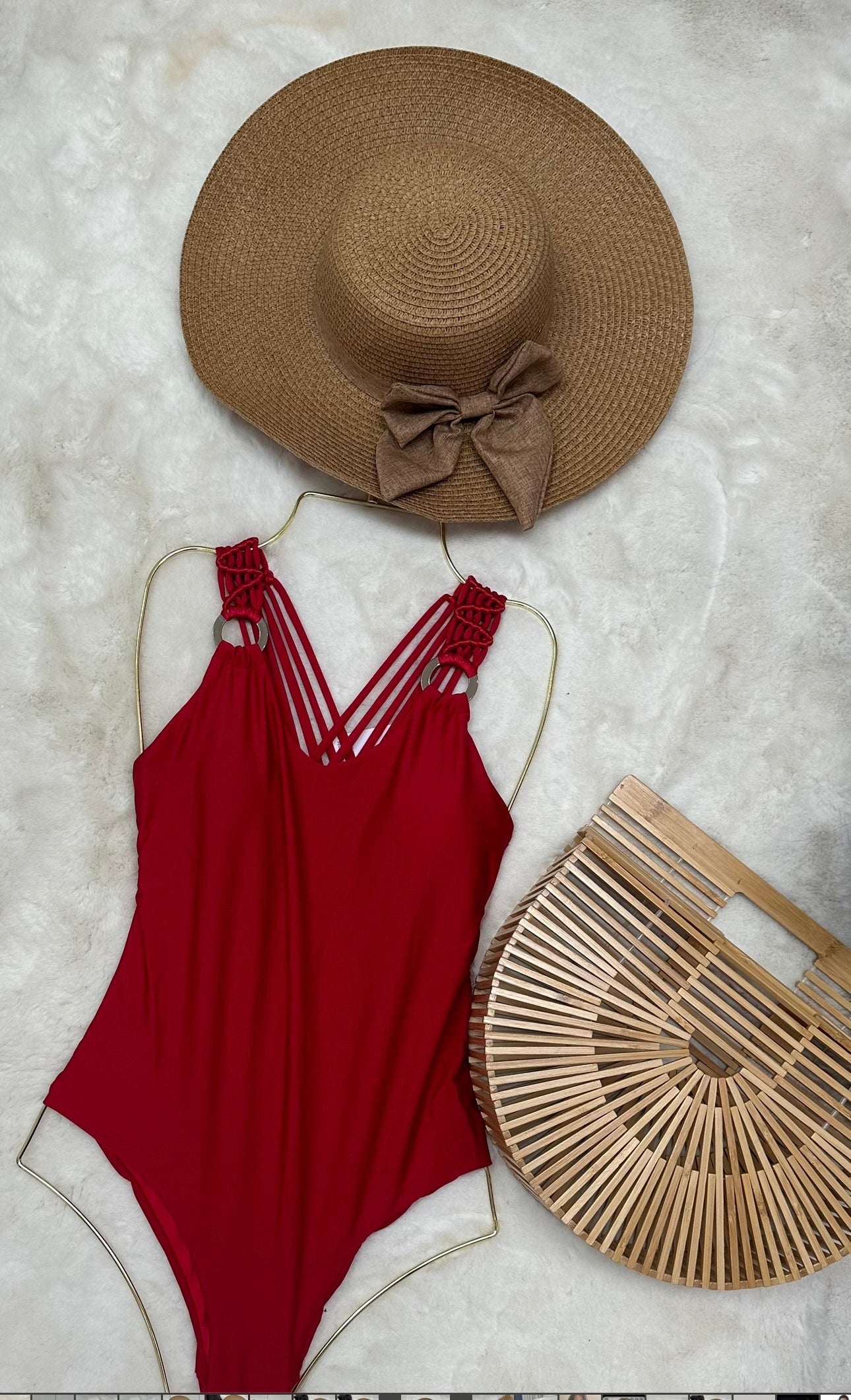 Red Women Swimsuit