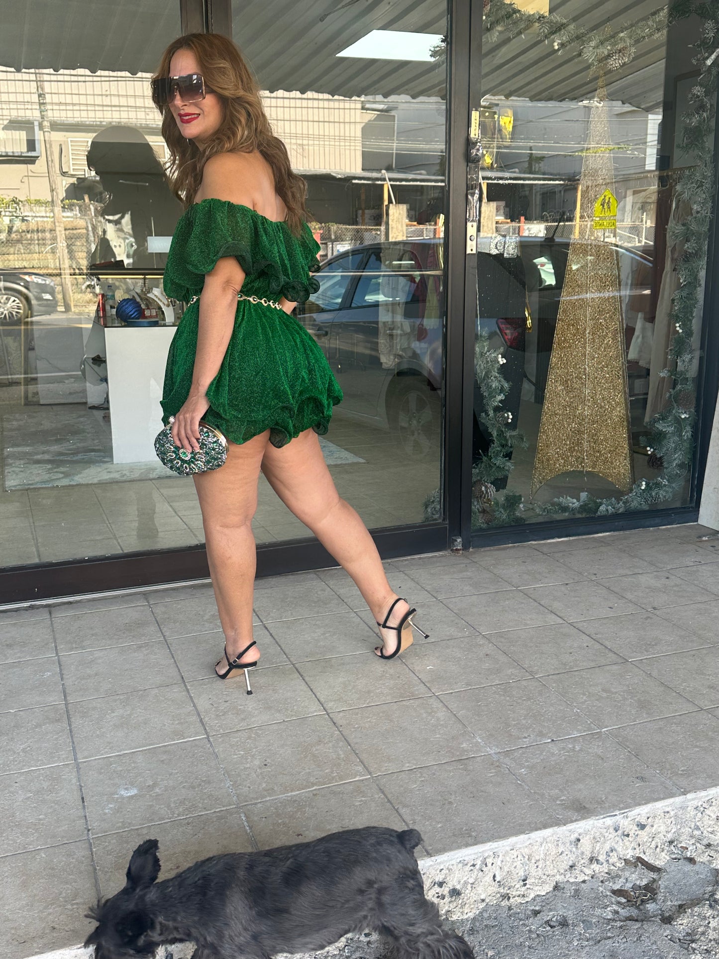 Esmeralda Glam Romper