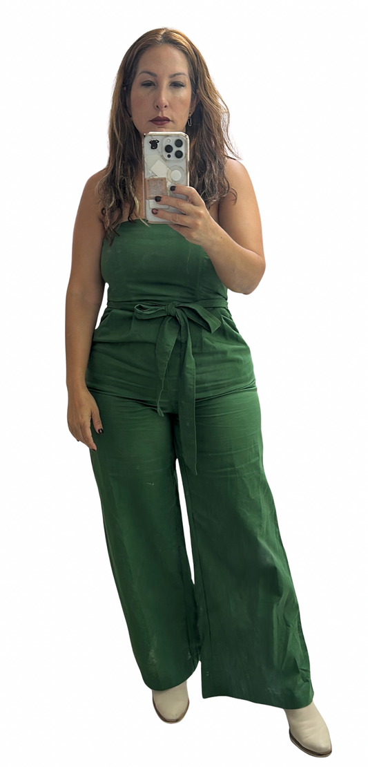 Elegant Green Jumpsuit/jumpsuit/azureboutique