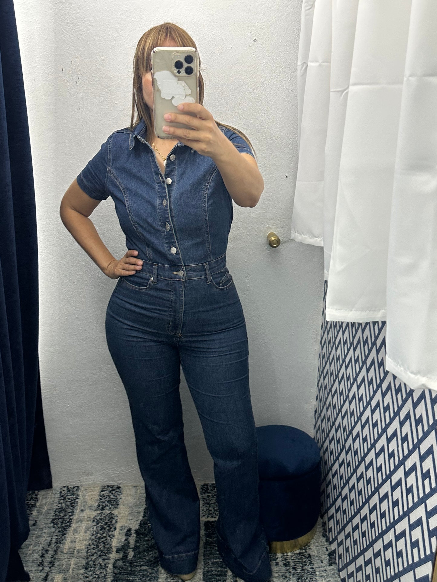 Jaely’s Jean Jumpsuit