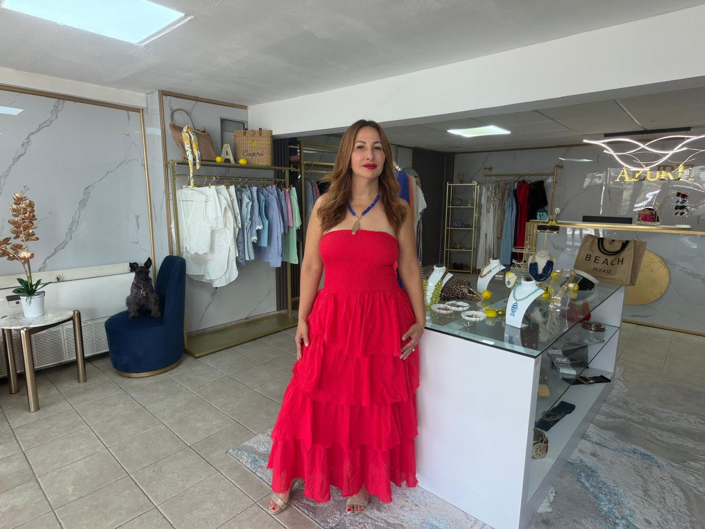 Vestido Strapless Elegance