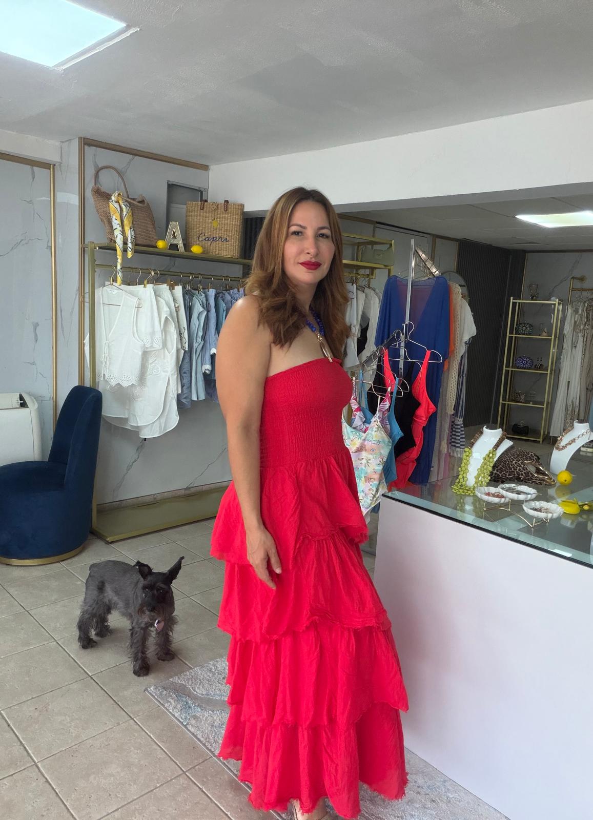 Vestido Strapless Elegance